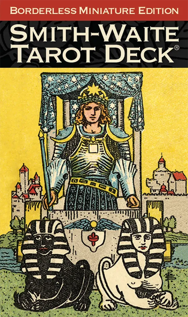 Smith-Waite Tarot Deck Borderless Miniature Edition